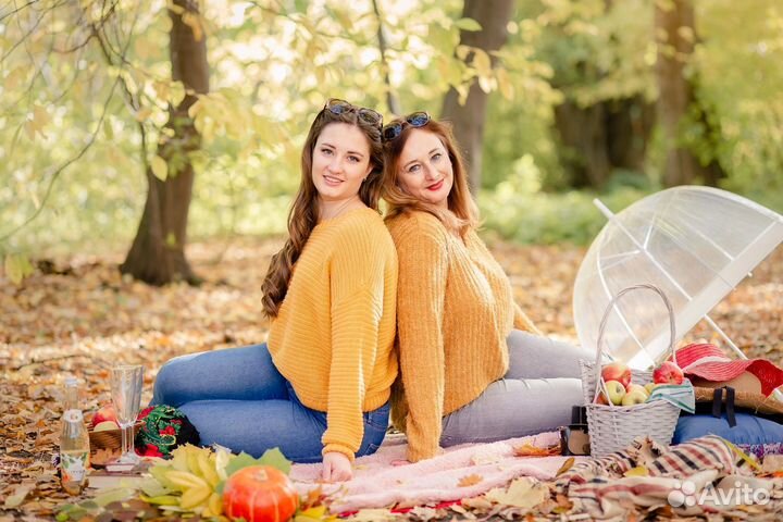 Фотопроект. Осенний пикник. фотосессии В парке