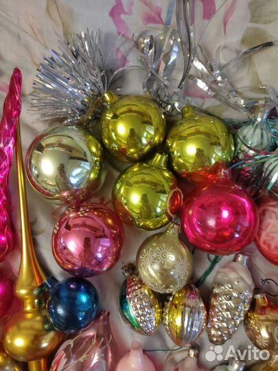 Елочные игрушки СССР