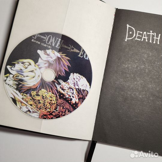 Death note, блокнот + CD