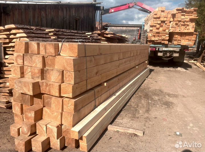 Обрезной брусок 45х45, брус ГОСТ, пиломатериалы