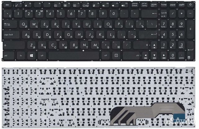 Клавиатура для ноутбука Asus X541 новая