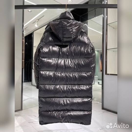 Пуховик moncler maya длинный