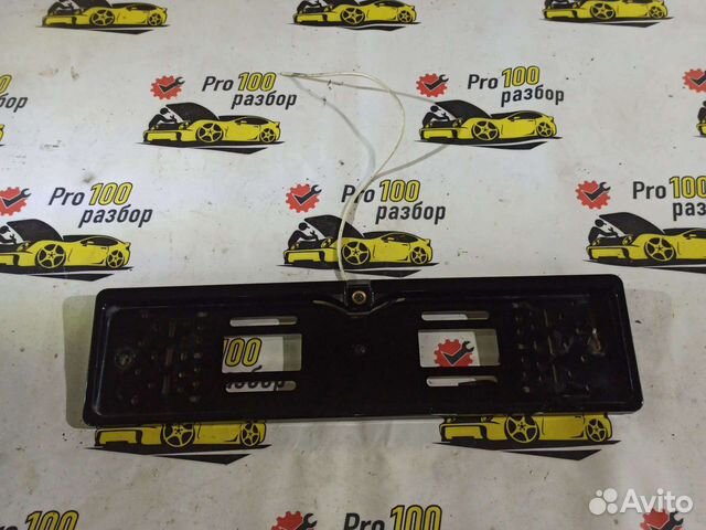 Рамка гос номера с камерой