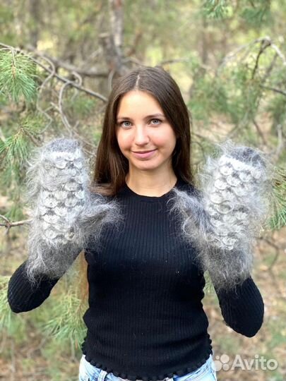 Рукавицы Супер теплые и мягкие пуховые Йети