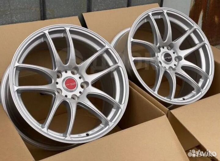 Новые диски R17 5/100 Work CR-Kiwami Polo Rapid FS