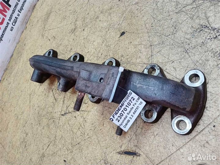 Выпускной коллектор Hyundai Santa Fe CM рестайлинг