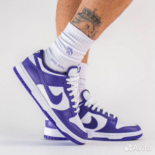 Кроссовки Nike Dunk Low Championship Purple