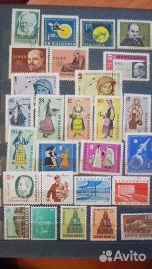 Марки Зарубежные 1897-1964г