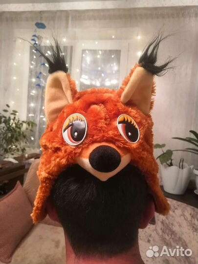 Костюм новогодний- Шапка белочка