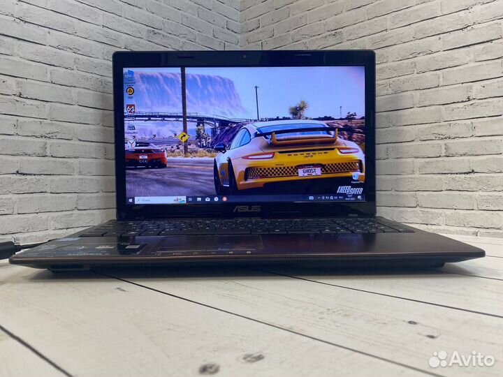 Игровой ноутбук Asus I7/GeForce/8Gb/4ядра/SSD+HDD