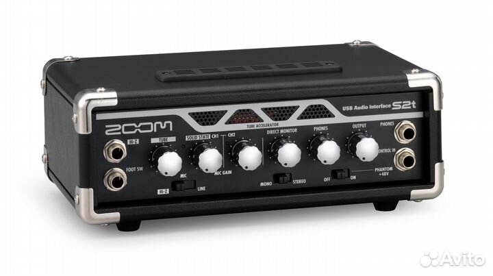 Ламповый интерфейс / звуковая карта zoom S2t