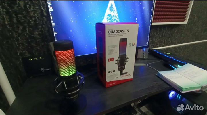 Микрофон Hyperx quadcast s