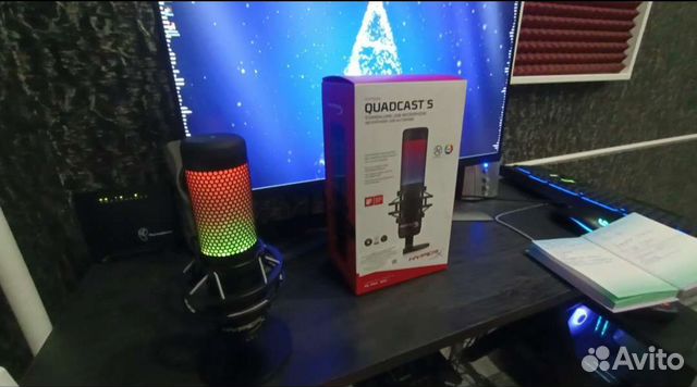 Микрофон Hyperx quadcast s