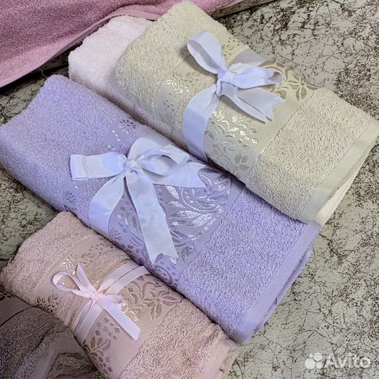 Махровые полотенца