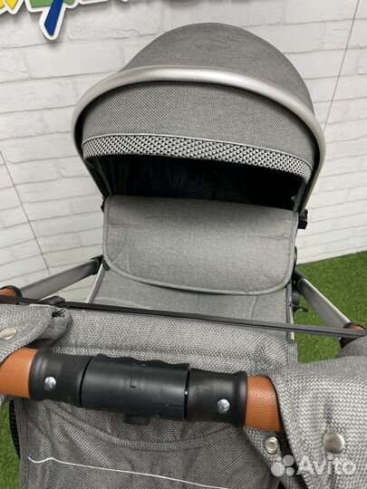 Новая коляска трансформер 2в1 v9 сумка, варежк