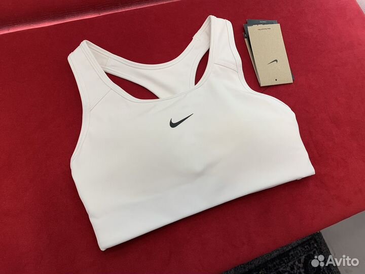 Спортивный топ Nike Swoosh Dri-Fit Bra оригинал