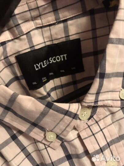 Lyle scott рубашка оригинал