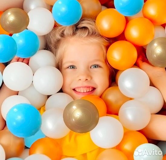 Игровые разноцветные наборы шариков