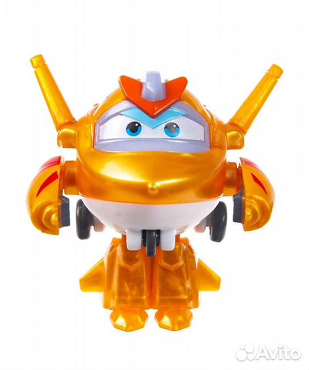 Новый трансформер Super Wings Golden Boy