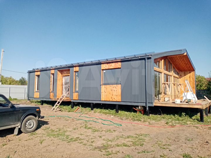 Дом 92 м² на участке 6 сот.