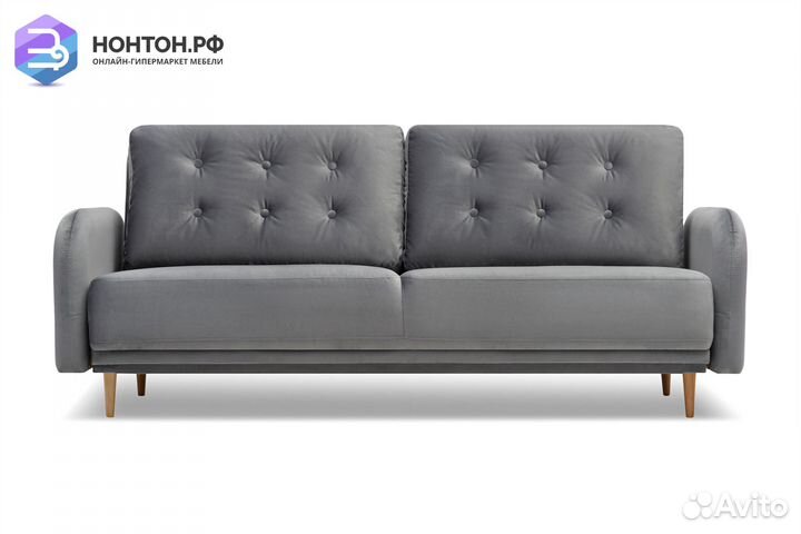 Диван книжка Париж темно-серый