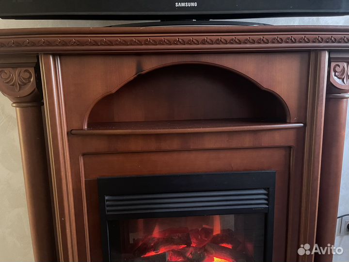 Электрический камин с порталом