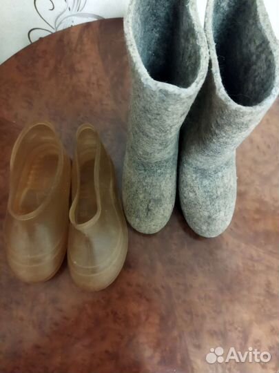 Валенки ручной валки