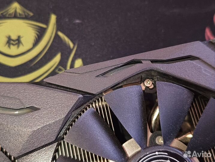 Артефачит GTX 1080 TI asus ROG strix