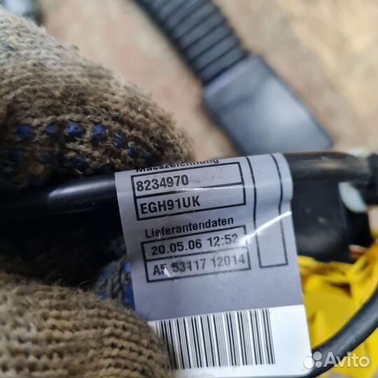 Ответная часть ремня безоп Bmw X5 E53 передн левая