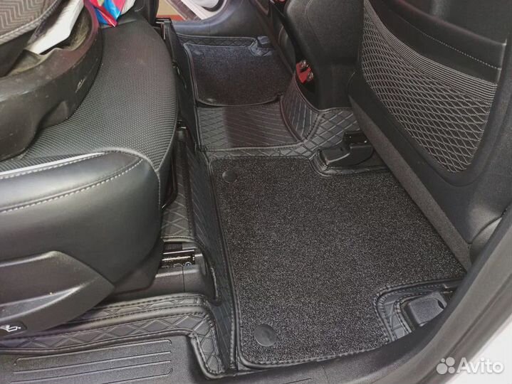 Автомобильные 3d коврики из экокожи