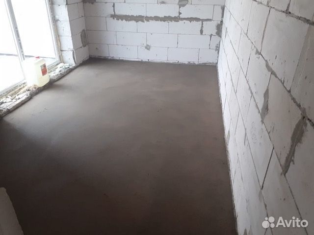 Полусухая стяжка пола с гарантией