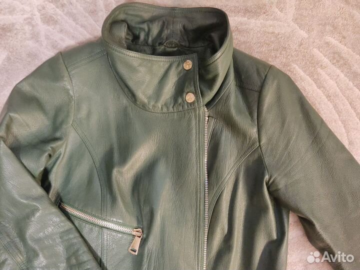 Куртка кожаная женская 48 50