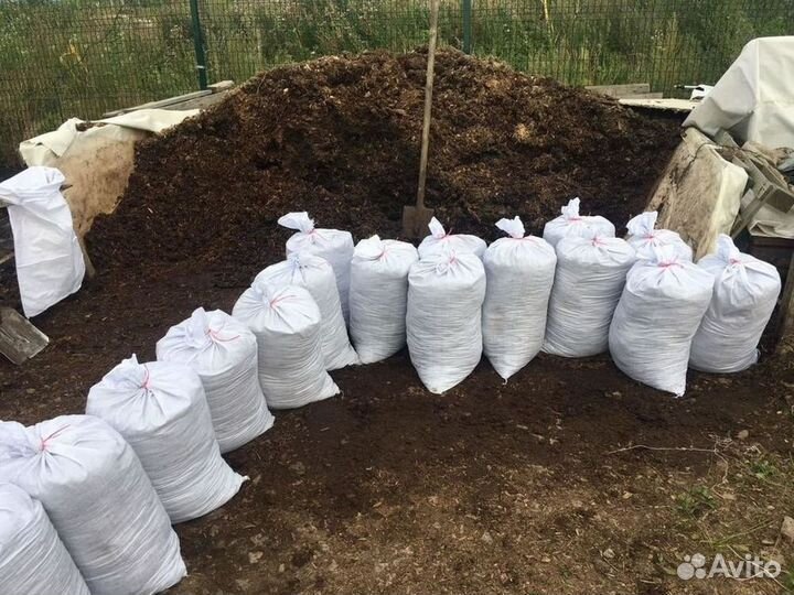 Конский и коровий навоз и перегной. Чернозем