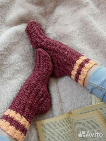 Носки вязаные