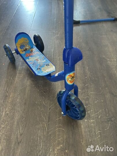 Самокат детский трехколесный