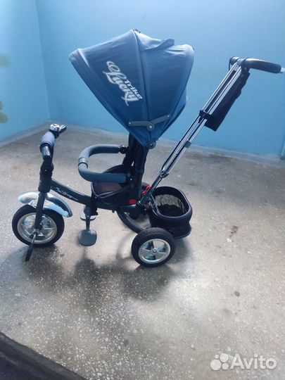 Прогулочная коляска-велосипед