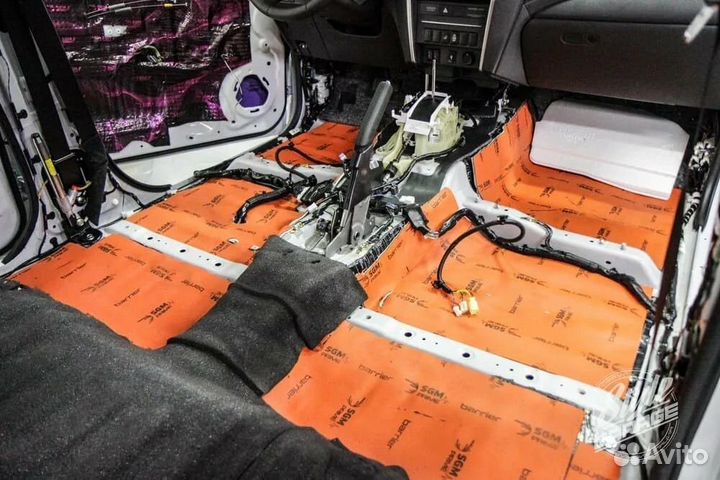 Шумоизоляция авто