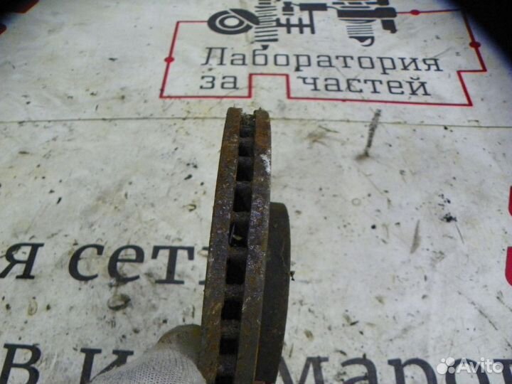 Диск тормозной передний вентилируемый Kia Ceed ED