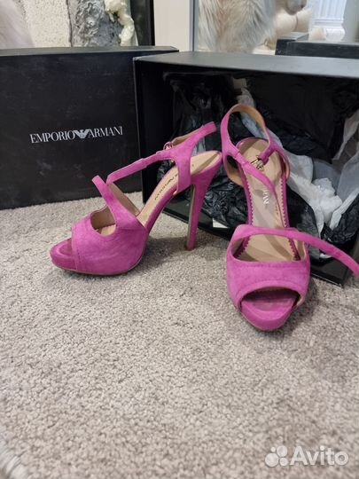 Босоножки emporio armani