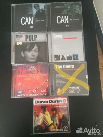 Музыкальные компакт-диски MP-3