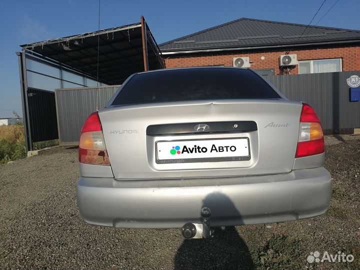 Hyundai Accent 1.5 МТ, 2005, 374 000 км