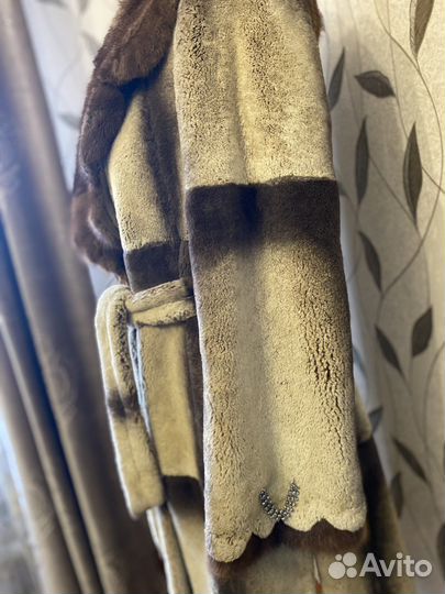 Шуба мутон