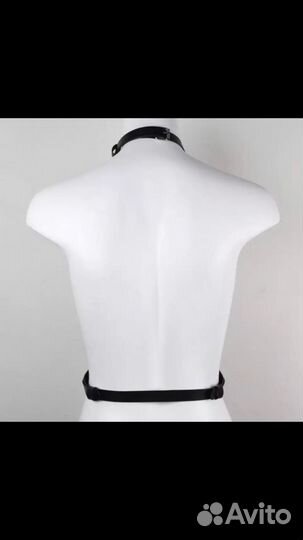 Портупея с железными вставками чокер ремни