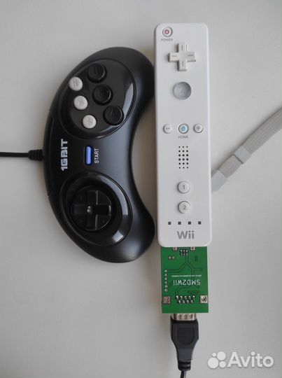 SMD2Wii Адаптер sega для Wii