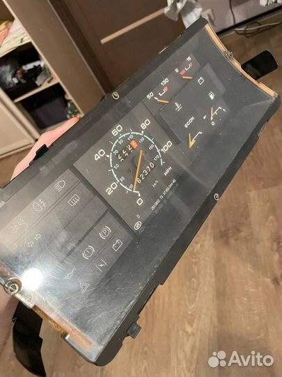 Английская приборка ваз 2108