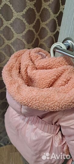 Зимний костюм для девочки 80