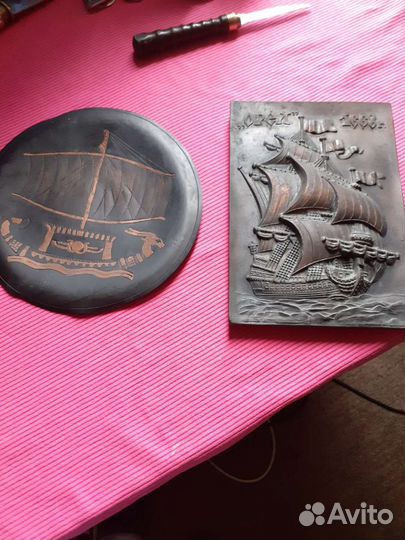 Картина медная