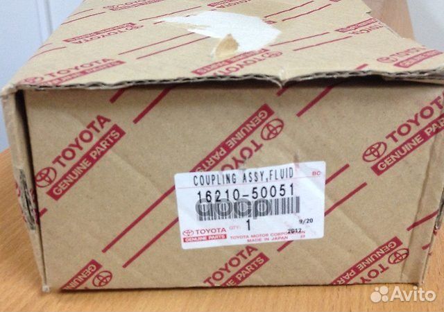 Вискомуфта toyota land cruiser 100 2uzfe 98-07