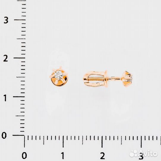 Золотые серьги