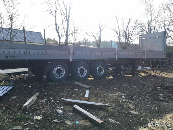 Полуприцеп бортовой Kogel SN24, 2009